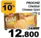 Promo Harga PROCHIZ Gold Cheddar 170 gr - Giant