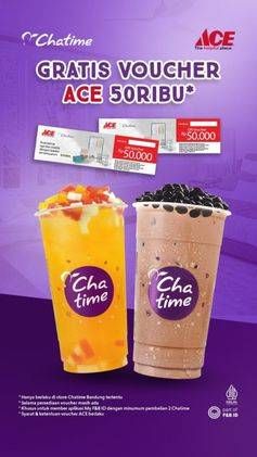 Promo Harga Chatime Milk Tea  - Chatime