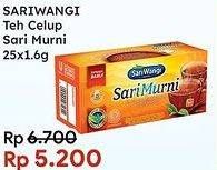 Promo Harga Sariwangi Teh Sari Murni 40 gr - Indomaret