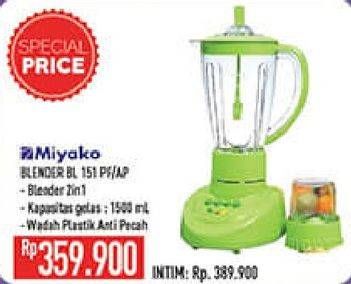 Promo Harga MIYAKO BL-151 PF/AP Blender 1.5L  - Hypermart