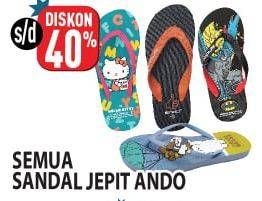 Promo Harga ANDO Sandal All Variants  - Hypermart