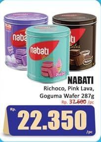 Promo Harga Nabati Bites Richoco, Pink Lava, Goguma 287 gr - Hari Hari