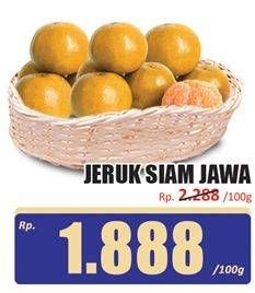 Promo Harga Jeruk Siam Jawa per 100 gr - Hari Hari