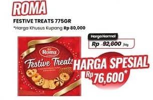 Promo Harga Roma Festive Treats 750 gr - Carrefour