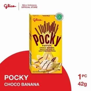 Promo Harga Glico Pocky Stick Choco Banana 42 gr - Alfamidi