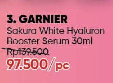 Promo Harga GARNIER Booster Serum 30 ml - Guardian