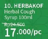 Promo Harga Herbakof Sirup Obat Batuk Herbal 100 ml - Guardian