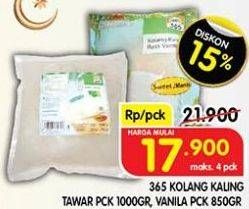 Promo Harga 365 Kolang-Kaling Tawar, Vanila 850 gr - Superindo