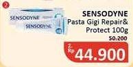 Promo Harga SENSODYNE Pasta Gigi Repair & Protect 100 gr - Alfamidi