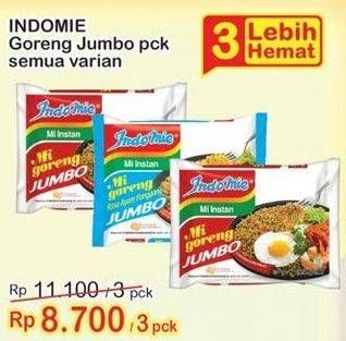 Promo Harga INDOMIE Mi Goreng Jumbo All Variants per 3 pcs - Indomaret