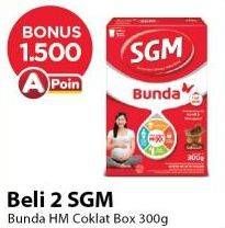 Promo Harga SGM Bunda Susu Ibu Hamil & Menyusui Cokelat 300 gr - Alfamart