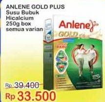 Promo Harga ANLENE Gold Plus Susu High Calcium All Variants 250 gr - Indomaret