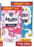 Promo Harga Molto Pewangi Sports Fresh, Flower Shower, Floral Bliss 780 ml - Alfamart