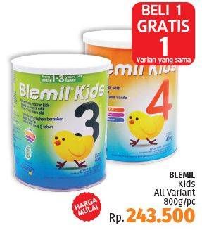 Promo Harga BLEMIL Kids 4 / Kids 3 All Variants 800 gr - LotteMart