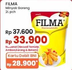 Promo Harga Filma Minyak Goreng 2000 ml - Indomaret