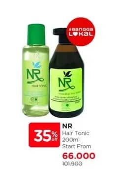 Promo Harga NR Hair Tonic 200 ml - Watsons