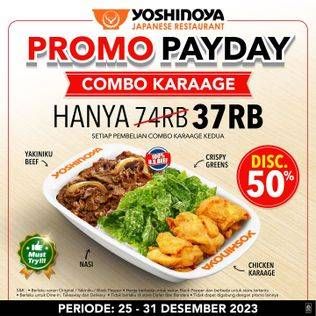 Promo Harga Promo PayDay  - Yoshinoya
