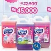 Promo Harga Sayang Liquid Detergent 5000 ml - Alfamart