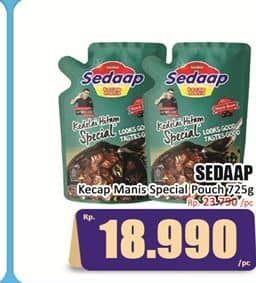 Promo Harga Sedaap Kecap Manis Kedelai Hitam Special 725 ml - Hari Hari