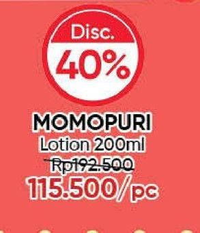 Promo Harga MOMOPURI Concetrated Lotion 200 ml - Guardian