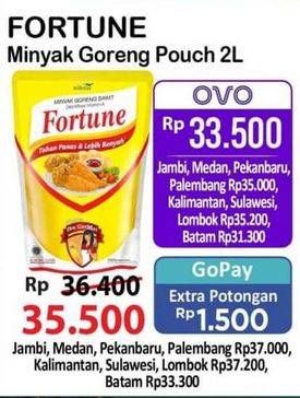 Promo Harga Fortune Minyak Goreng 2000 ml - Alfamart