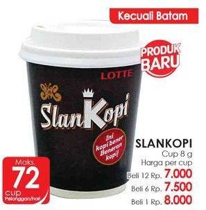 Promo Harga Lotte Slank Coffee  - LotteMart