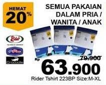 Promo Harga RIDER T-Shirt 223BP M-XL  - Giant