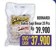 Promo Harga BERNARDI Bakso Sapi Besar 25 pcs - Hypermart