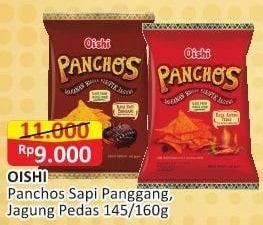 Promo Harga OISHI Panchos Jagung Pedas, Sapi Panggang 145 gr - Alfamart