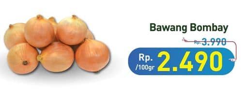 Promo Harga Bawang Bombay per 100 gr - Hypermart