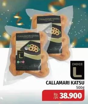 Promo Harga CHOICE L Calamari Katsu 500 gr - Lotte Grosir