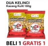 Promo Harga DUA KELINCI Kacang Garing Original 180 gr - Alfamart