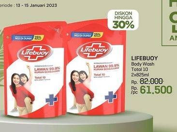 Promo Harga Lifebuoy Body Wash Total 10 850 ml - LotteMart