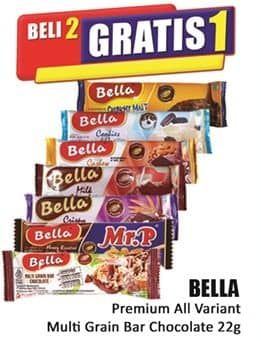 Promo Harga Bella Chocolate Multi Grain All Variants 22 gr - Hari Hari