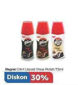 Promo Harga BAGUS Glint Liquid Shoe Polish 75 ml - Carrefour