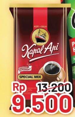 Promo Harga Kapal Api Kopi Bubuk Special Mix per 10 sachet 25 gr - Alfamart