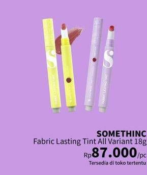 Promo Harga Somethinc Fabric Lasting Tint All Variants  - Guardian