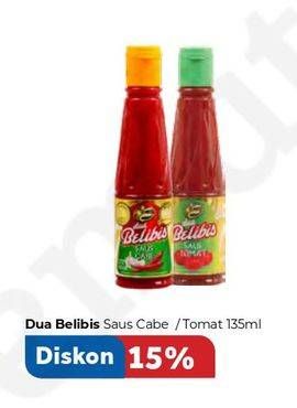 Promo Harga Saus Cabe / Tomat 135ml  - Carrefour