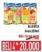 Promo Harga BUAVITA Fresh Juice per 4 pcs 250 ml - Hypermart
