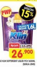 Promo Harga So Klin Liquid Detergent All Variants 1600 ml - Superindo