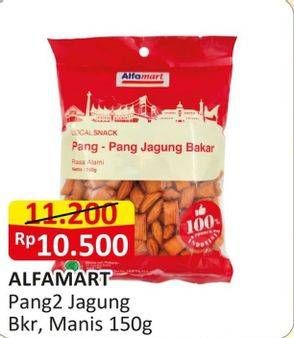 Promo Harga Alfamart Pang Pang Jagung Bakar, Manis 150 gr - Alfamart