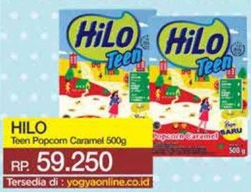Promo Harga HILO Teen Popcorn Caramel 500 gr - Yogya