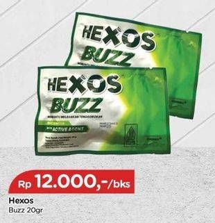 Promo Harga Hexos Buzz Candy 20 gr - TIP TOP