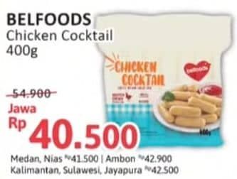 Promo Harga Belfoods Chicken Sausages Cocktail 400 gr - Alfamidi