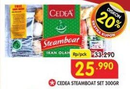 Promo Harga Cedea Steamboat 300 gr - Superindo