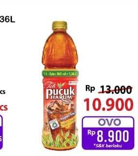 Promo Harga Teh Pucuk Harum Minuman Teh 1360 ml - Alfamart