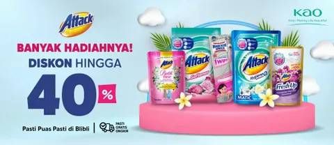 Promo Harga ATTACK Detergent Liquid  - Blibli