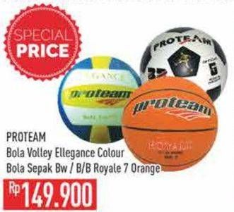 Promo Harga Proteam Bola Volley/Sepak BW/Royale 7 Orange  - Hypermart