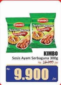 Promo Harga Kimbo Sosis Serbaguna Ayam 300 gr - Hari Hari