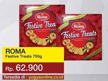 Promo Harga ROMA Festive Treats 750 gr - Yogya